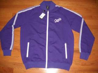 Crooks & Castles AK Track Jacket Purple/White 3XL  