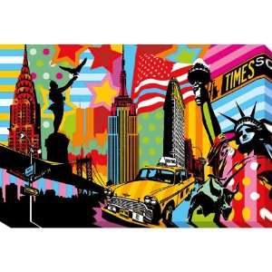    Wrapped Custom Canvas Pop Art Giclee (Ready to Hang)