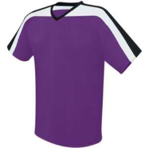  High Five CASCADE Custom Soccer Jerseys PURPLE/BLACK/WHITE 