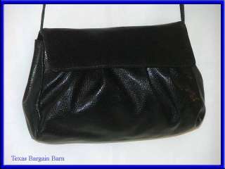 CROUCH & FITZGERALD PURSE ~ Vintage Black Shoulder/Evening Bag  