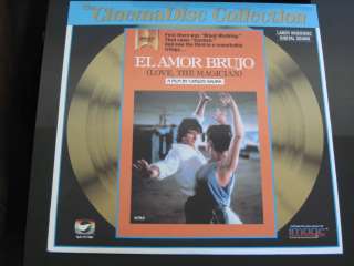   Brujo( Love,The Magician) Film by Carlos Saura Laserdisc LD  