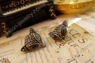 Fashion Lovely Fox Dazzling Crystal Earings HOT  