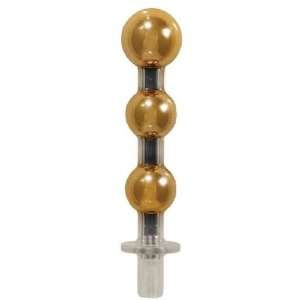  Electrastim accessory   electraprobe gold triple dome 