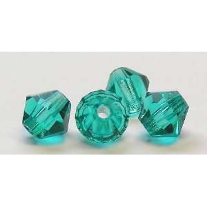  Czech Beads Rondells, BLUE ZIRCON, 3 mm, 144 pcs 