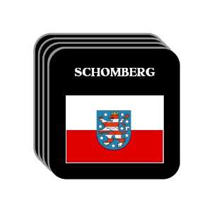  Thuringia (Thuringen)   SCHOMBERG Set of 4 Mini Mousepad 