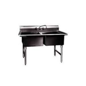  Win Holt Equipment Group Double Compartment Sink w/18 x 