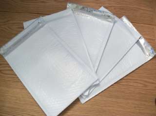 10 #3 8.5x14 White Poly Bubble Padded Mailers Envelopes  