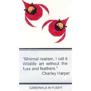  Cardinals In Flight (Harper) Arts, Crafts & Sewing