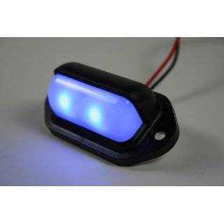 LED Convenience Courtesy Light   Blue LED   Waterproof, Compact 12vdc 