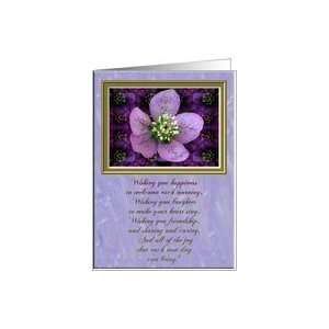  Floral card to say get well soon Card Health & Personal 