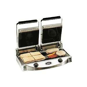  Panini Grill   CadCo CPG 20F Commercial Double Panini Grill 