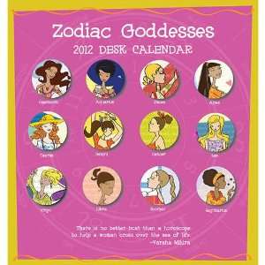  Zodiac Goddesses 2012 Easel Desk Calendar