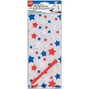  4th of July Stars Party Treat Bags By Wilton
