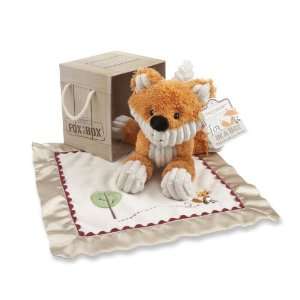  Baby Aspen Fox in a Box Plush Fox and Lovie Gift Set Baby
