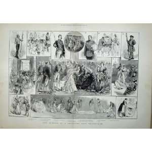   1893 Debutantes Drawing Room Yeoman Gauntlet Dancing