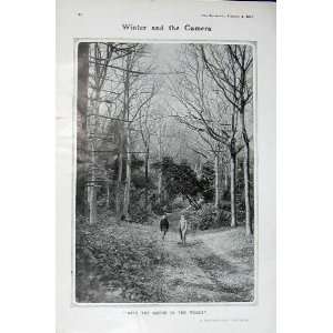  1907 Dandies Men Coats Squire Woods Winter Country