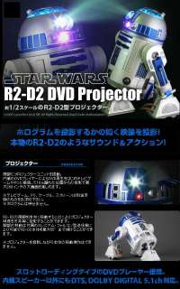 Japan STAR WARS R2 D2 DLP Video Projector BRAND NEW ★  