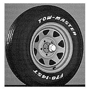  Towmaster TO8544RW Trailer Tire And Wheel Asmbly, White 