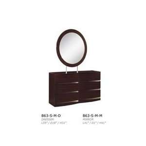  B63 Sapelle Mirror by Global Furniture