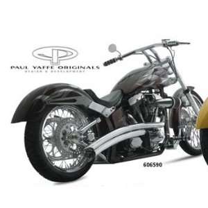 SANTEE PAUL YAFFE SWALLOW PIPES SOFTAIL FOR HARLEY 