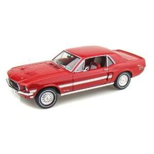  1968 Ford Mustang GT California Special 1/18 Candy Apple 