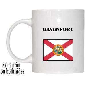    US State Flag   DAVENPORT, Florida (FL) Mug 