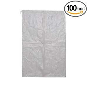 Industrial Grade 6FGY2 White Sand Bag, 27 X 18, PK 100  