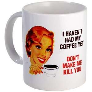  KILLER COFFEE BAD GIRL Funny Mug by  Kitchen 