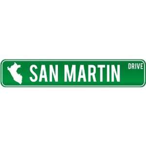  New  San Martin Drive   Sign / Signs  Peru Street Sign 