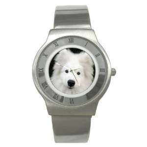  Samoyed Puppy Dog Stainless Steel Watch GG0760 Everything 