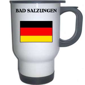  Germany   BAD SALZUNGEN White Stainless Steel Mug 