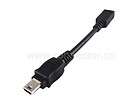 Mini USB male to Micro USB Male data charger cable 10cm for MP4 Mobile 