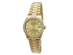 31MM Rolex Datejust President Yellow Gold Watch *WOW*  