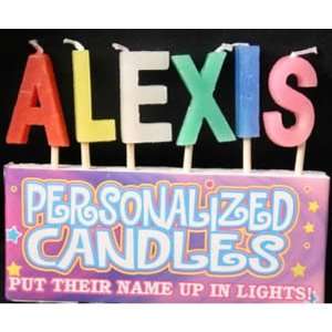  Alexandria Named Candle Toys & Games