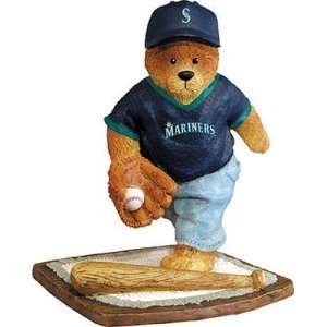  Seattle Mariners MLB Football Bear Figurine Sports 