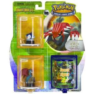  Piplup, Salamence + 1 Secret Figure Pokemon Nextquest 