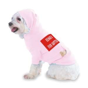 REHAB IS FOR QUITTERS Hooded (Hoody) T Shirt with pocket for your Dog 