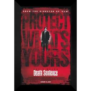  Death Sentence 27x40 FRAMED Movie Poster   Style B 2007 