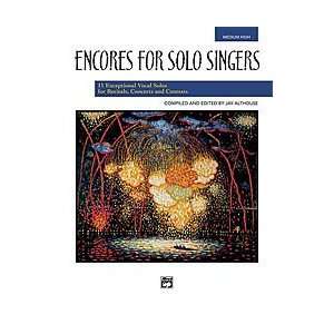  Encores for Solo Singers Musical Instruments