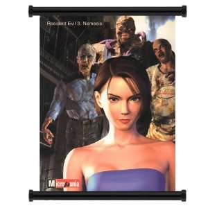  Resident Evil 3 Nemesis Game Fabric Wall Scroll Poster (31 