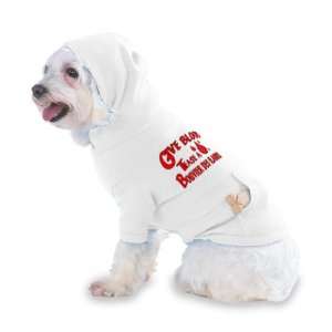  Give Blood Tease a Bouvier Des Flandres Hooded (Hoody) T 