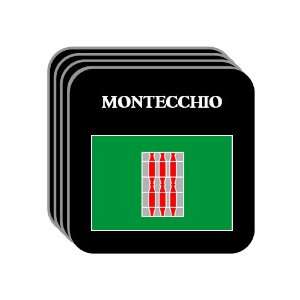  Italy Region, Umbria   MONTECCHIO Set of 4 Mini Mousepad 