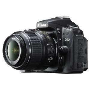  Nikon D90 12.3MP DX Format CMOS Digital SLR Camera with 18 
