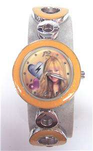 Disney HANNAH MONTANA Yellow Bracelet Watch  