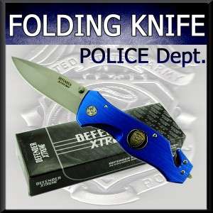 Self Defense Tactical Pen & Spring Assisted Pocket Knife Rescue Tool 