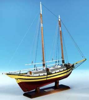 MODEL SHIPWAYS PINKY SCHOONER GLAD TIDINGS wood model KIT ship boat 