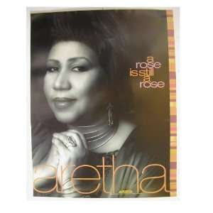  Aretha Franklin Promo Poster A Rose Is Still A Rose