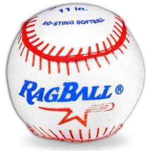  Rag Ball, White 11 Softball