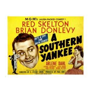  Southern Yankee, Red Skelton, Arlene Dahl, 1948 Premium 