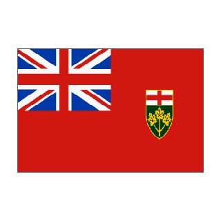  Canadian Province   Ontario Nylon Flag 3 ft. x 6 ft 